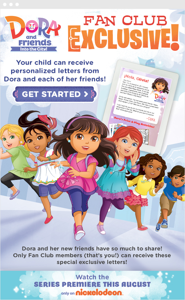 Dora and Friends Email